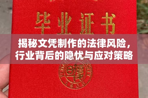 勐海揭秘文凭制作的法律风险，行业背后的隐忧与应对策略